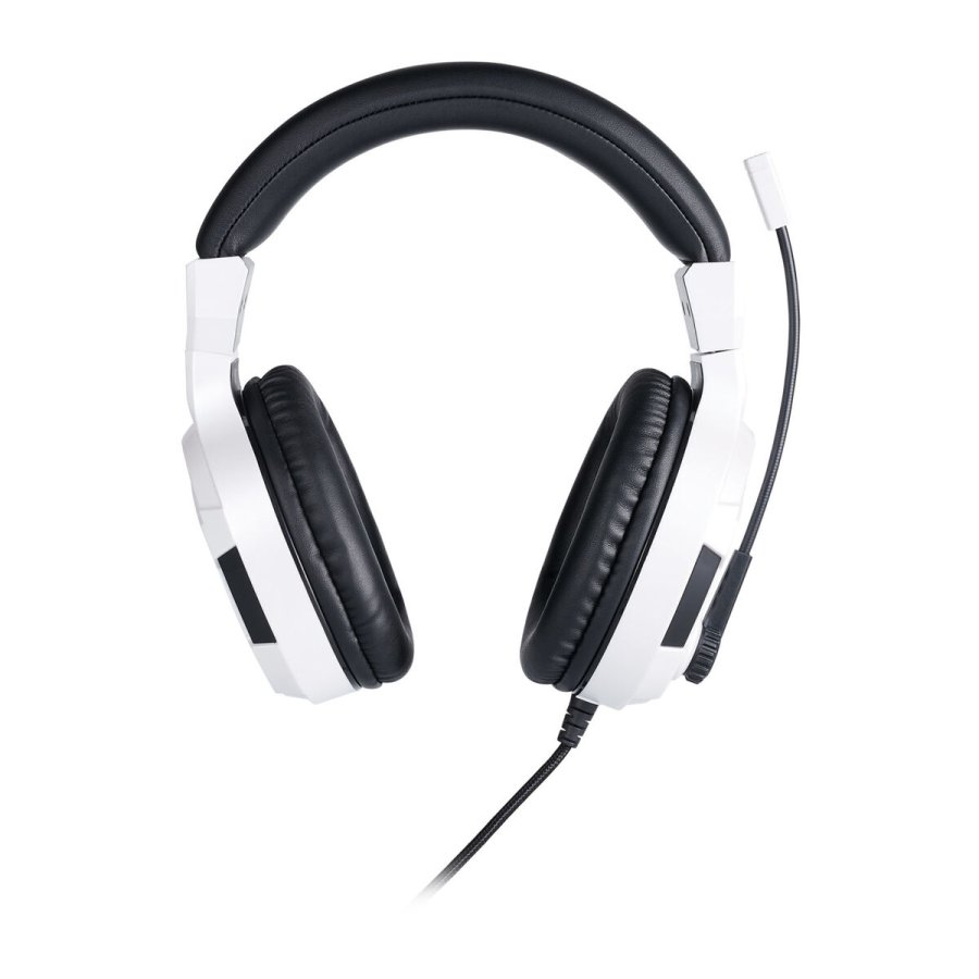 Gaming headset med mikrofon Big Ben Interactive PS4OFHEADSETV3WHITE Hvid Sort/Hvid #3