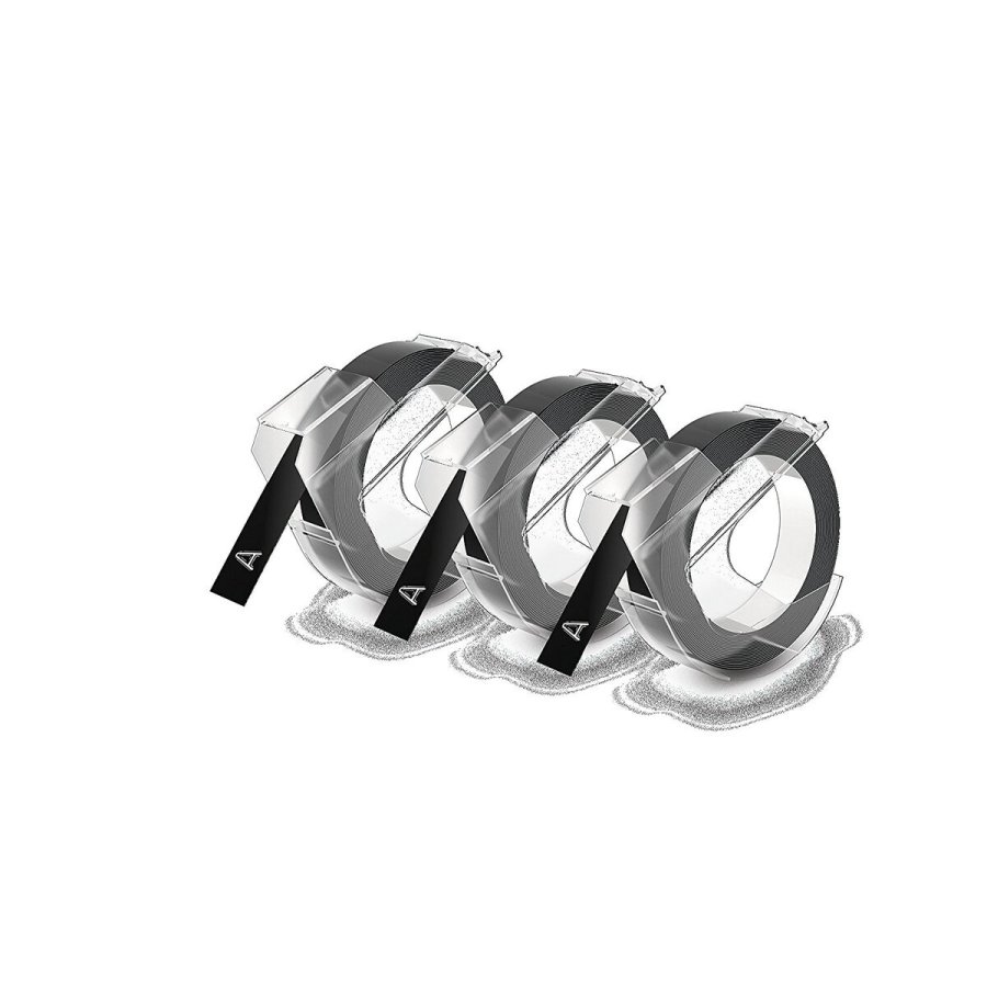 Lamineret tape Dymo S0847730 Sort #2