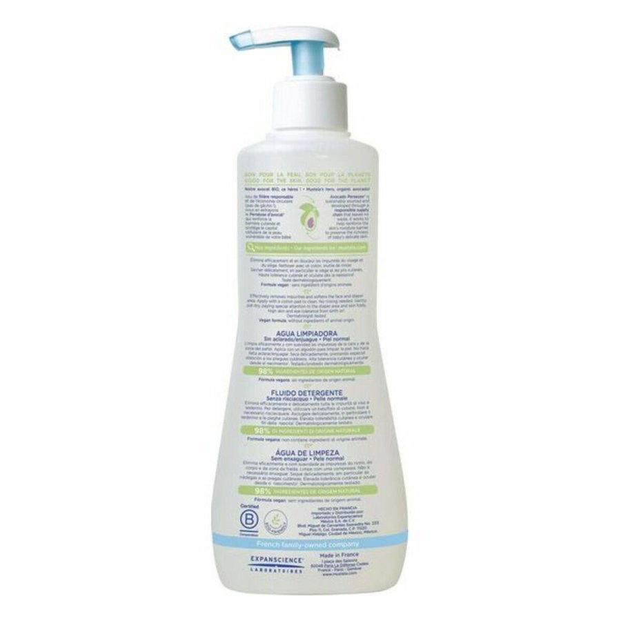 Rensevand uden vask til baby Mustela Avocado (300 ml) #2