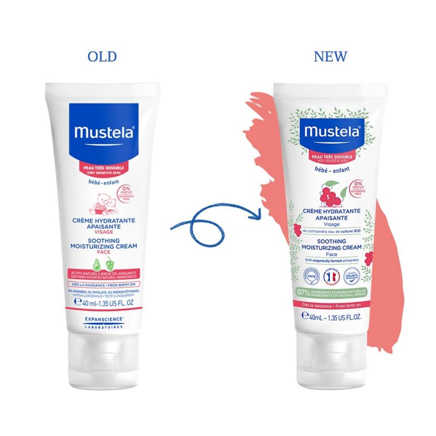Fugtgivende ansigtscreme til babyer Mustela Nio 40 ml #3