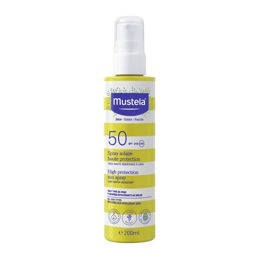 Solcreme spray til brn Mustela   Spf 50 200 ml #1
