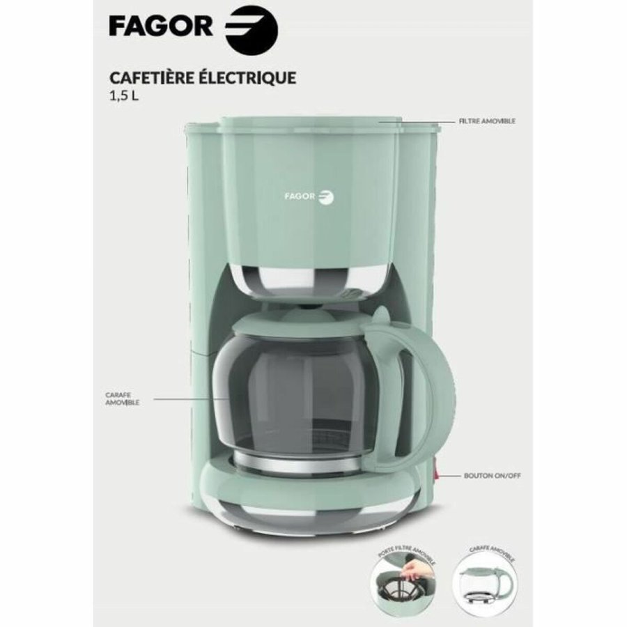 Drip Coffee Machine Fagor FG1560 1,5 L 12 Skodelice #5