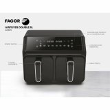 Varmluftsfrituregryde Fagor FG2X4L Sort noir 2200 W 8 L #5