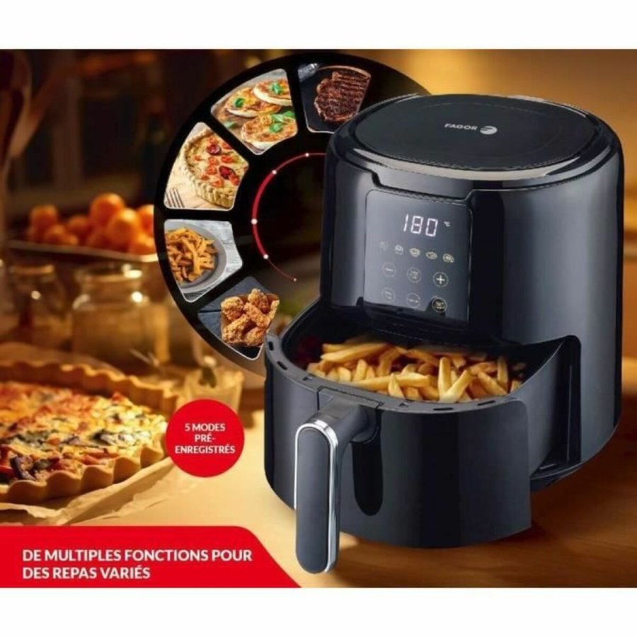 Varmluftsfrituregryde Fagor 1300 W 4,2 L #7