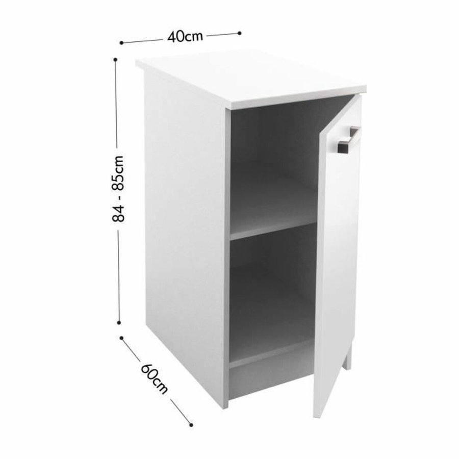 Kkken mbler START Hvid 40 x 60 x 85 cm #3
