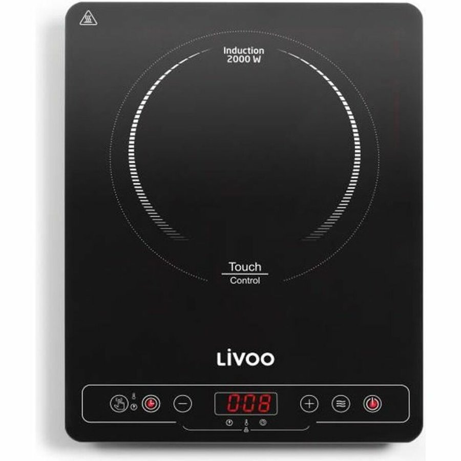 Elektrisk Varmeplade Livoo DOC235 2000 W Sort #1