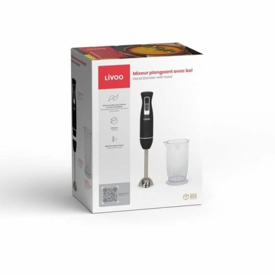 Hndblender Livoo DOP245N Sort 400 W #2