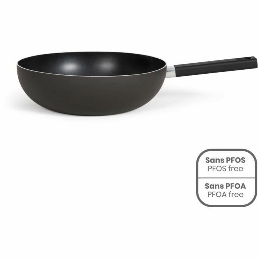 Wok Pande Livoo Sort Aluminium  32 cm #2