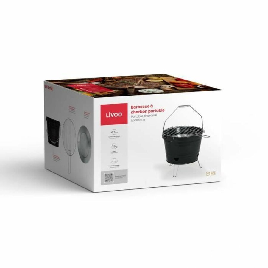 Havegrill Transportabel Livoo DOC327N Rustfrit stl #17