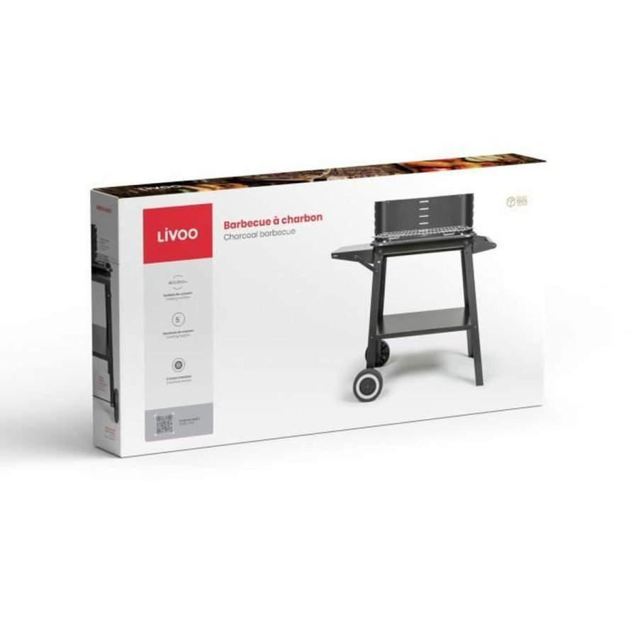 Havegrill Transportabel Livoo Rustfrit stl #17