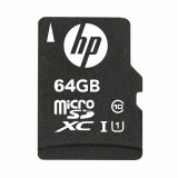 Mikro-SD-hukommelseskort med adapter HP SDU64GBXC10HP-EF 64GB #1