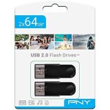 USB-stik PNY FD64GATT4X2-EF Sort 64 GB (2 enheder) #3