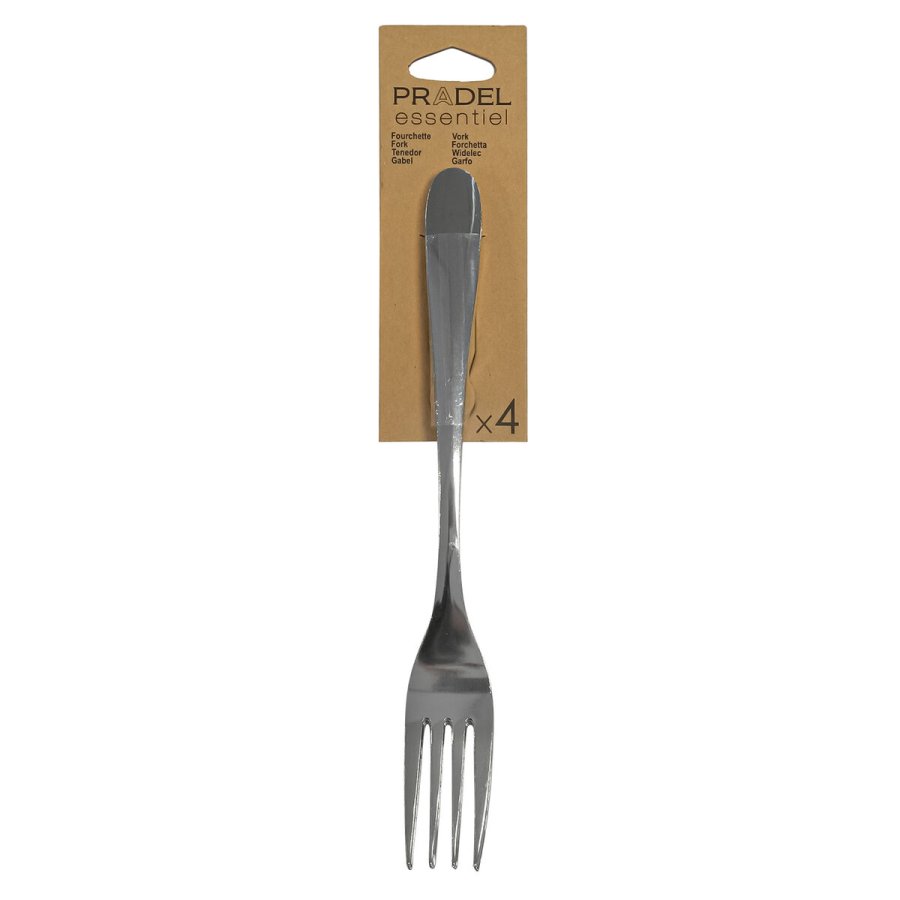 St med Gafler Pradel essentiel Ondine Stl Metal 18 cm (4 enheder) #1