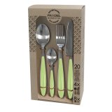 Bestik Pradel essentiel Colorfull Grn Metal 20 Dele #2