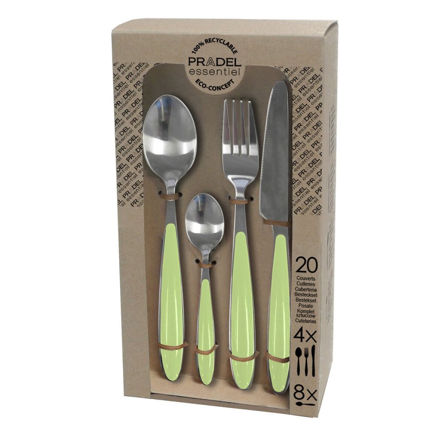 Bestik Pradel essentiel Colorfull Grn Metal 20 Dele #2