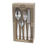Bestik Pradel essentiel Colorfull Hvid Metal 20 Dele #2