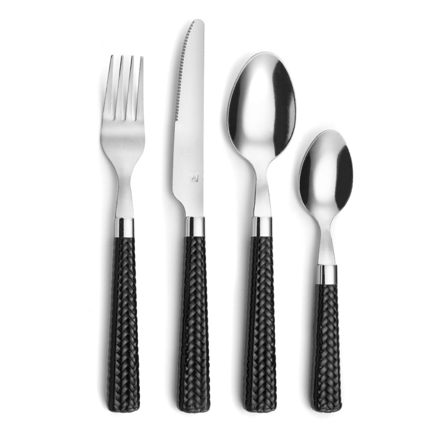 Bestik St Amefa Paille 24 Dele Metal To-farvet (25 cm) #1