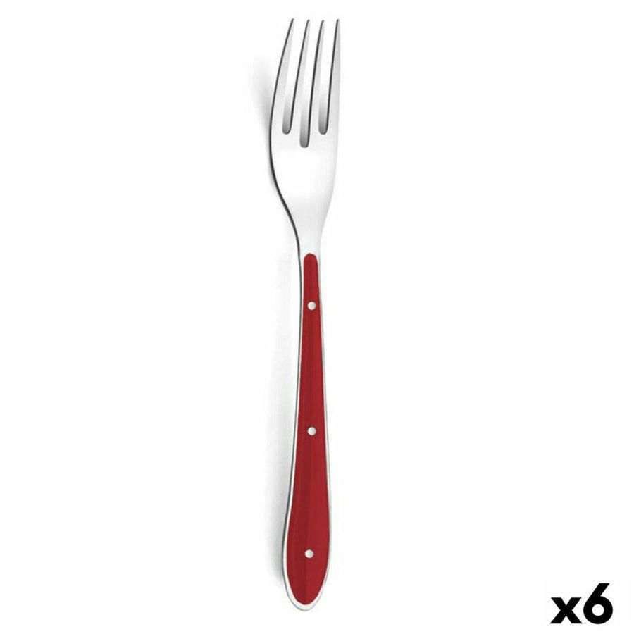 Gaffel Amefa Bistro 1-2-3 Metal To-farvet 20,7 cm (Pack 6x) #4