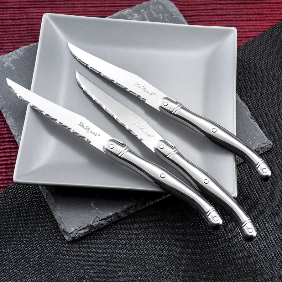 Kdkniv St Lou Laguiole Tradition Metal To-farvet 6 enheder (23 x 1,2 x 1,1 cm) #4