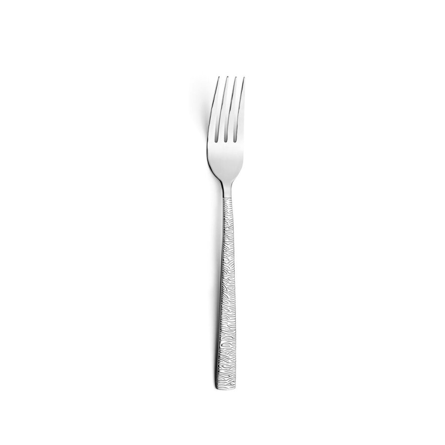 St med dessertgafler Amefa Havane Jungle Metal Rustfrit stl 12 enheder #1
