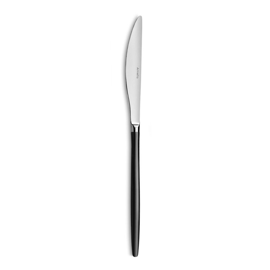 Knivst Amefa Soprano Sort Metal Rustfrit stl 12 enheder #1