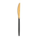 Knivst Amefa Soprano Sort Gylden Metal Rustfrit stl 12 enheder #1