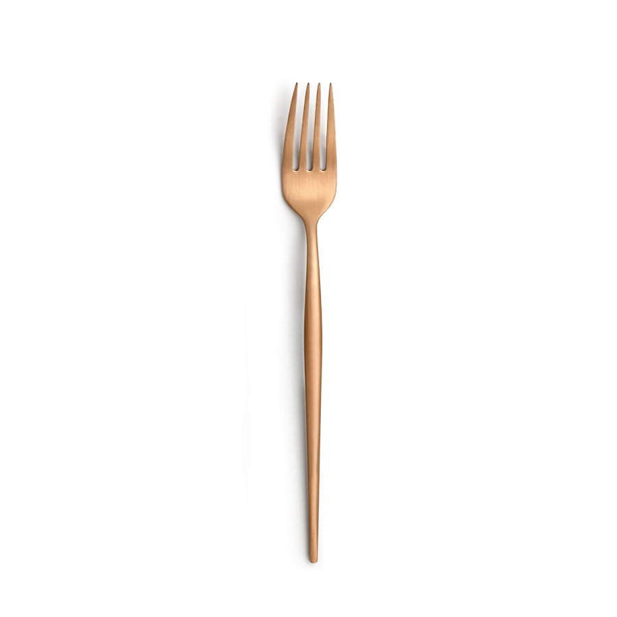 St med Gafler Amefa Soprano Kobber Metal Rustfrit stl 12 enheder #1