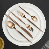 Knivst Amefa Soprano Kobber Metal Rustfrit stl 12 enheder #3