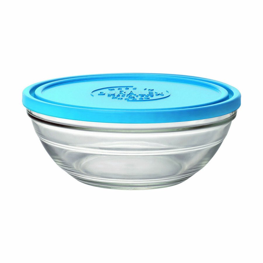 Hermetisk madkasse Duralex Bol Red Freshbox Bl ( 20 x 8,2 cm) (1,6 L) #1