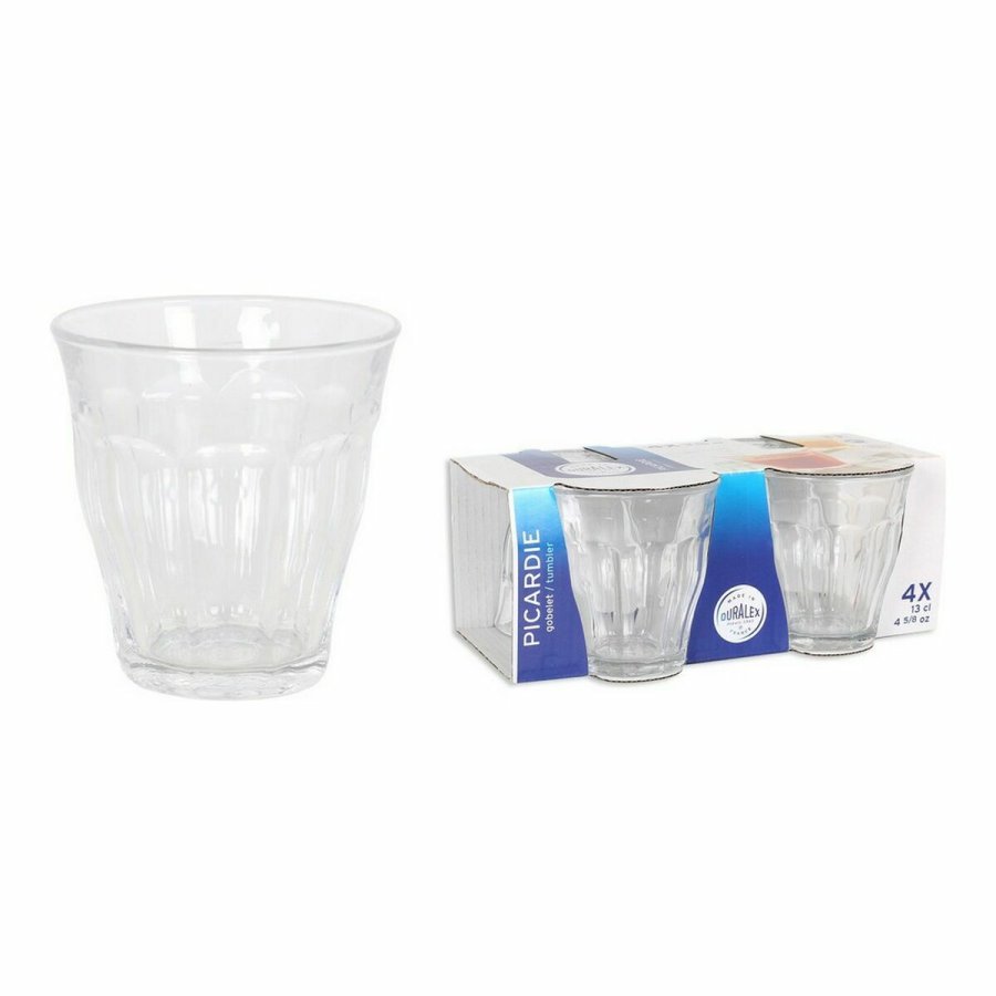 Glasst Duralex Picardie Gennemsigtig 4 Dele 130 ml (12 enheder) #4