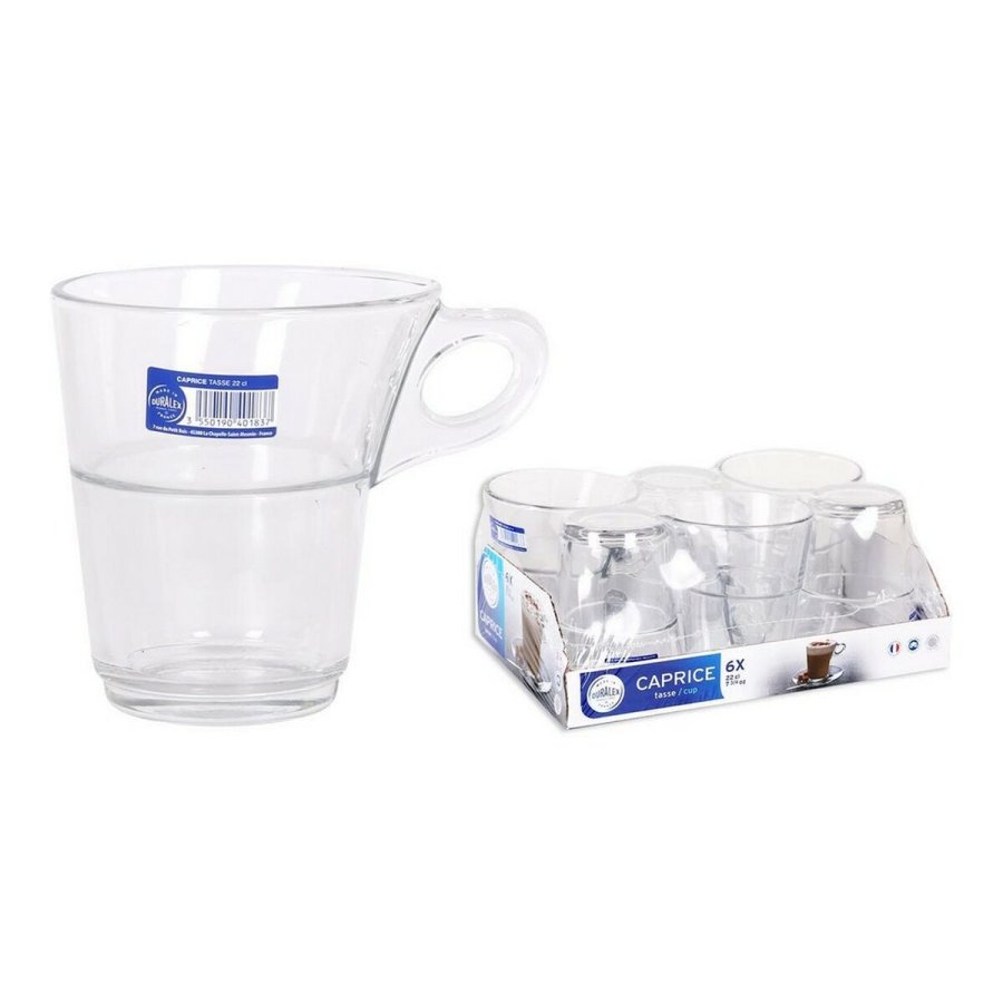 Dele kaffekopst Duralex Caprice 220 ml 22 cl 6 Dele (6 enheder) #7