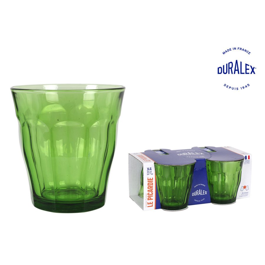 Glasst Duralex Picardie Grn 310 ml (4 enheder) #1