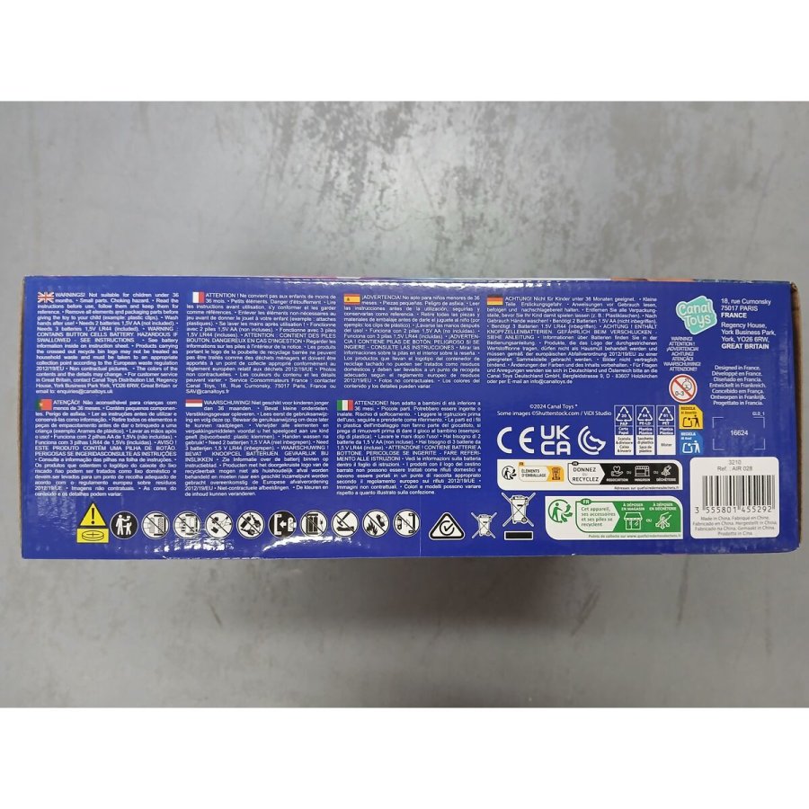 Farveplys Canal Toys 32 x 11,4 x 30 cm #2