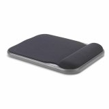 Skridsikker Mtte Kensington Almohadilla gel ratn dos alturas negro Sort #1