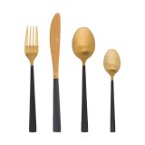 Bestik Atmosphera Jungle Edition Gylden Rustfrit stl (16 Dele) #1