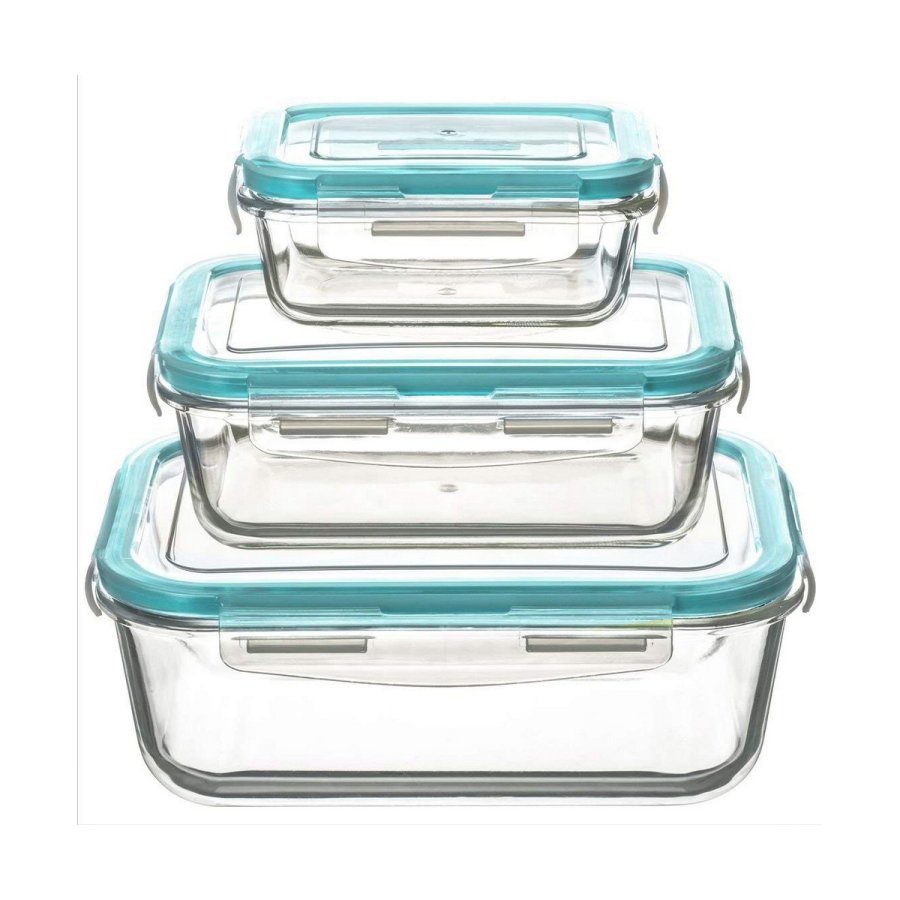 Madkassest 3 5five Simply Smart Bl Gennemsigtig Krystal 300 ml 690 ml 1000 L 800 g #2
