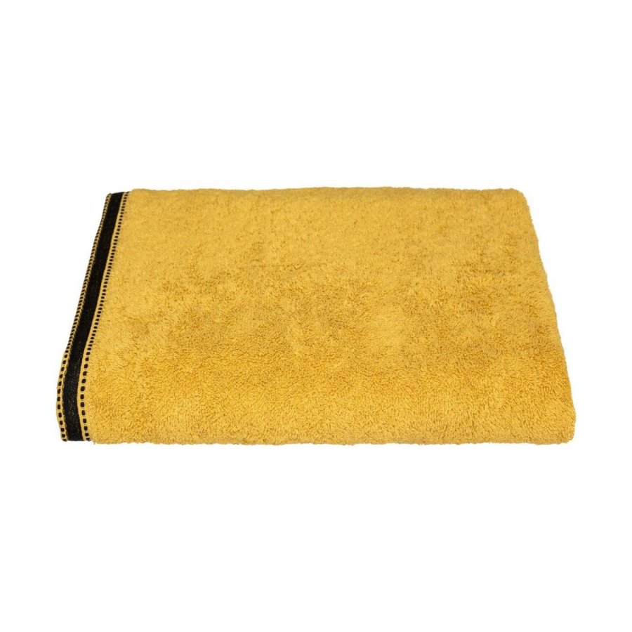 badelagen 5five Simply Smart Premium Sennep Bomuld 100 x 150 cm #1