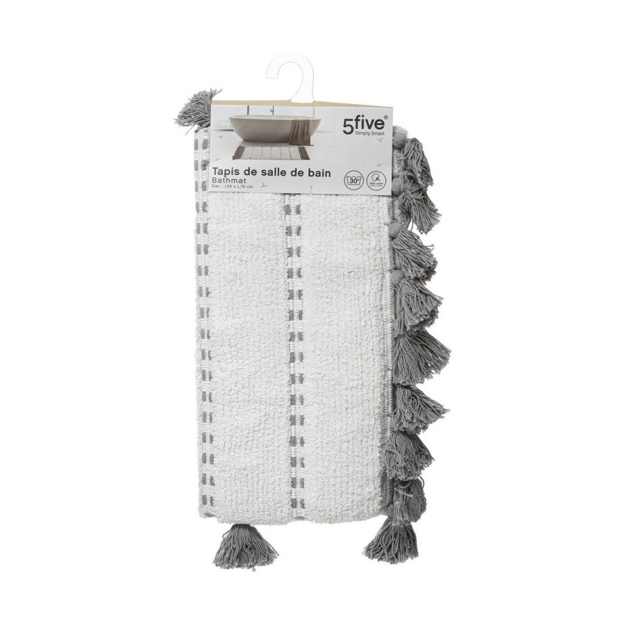 Bademtte 5five Simply Smart Gr Bomuld 50 x 75 cm #9