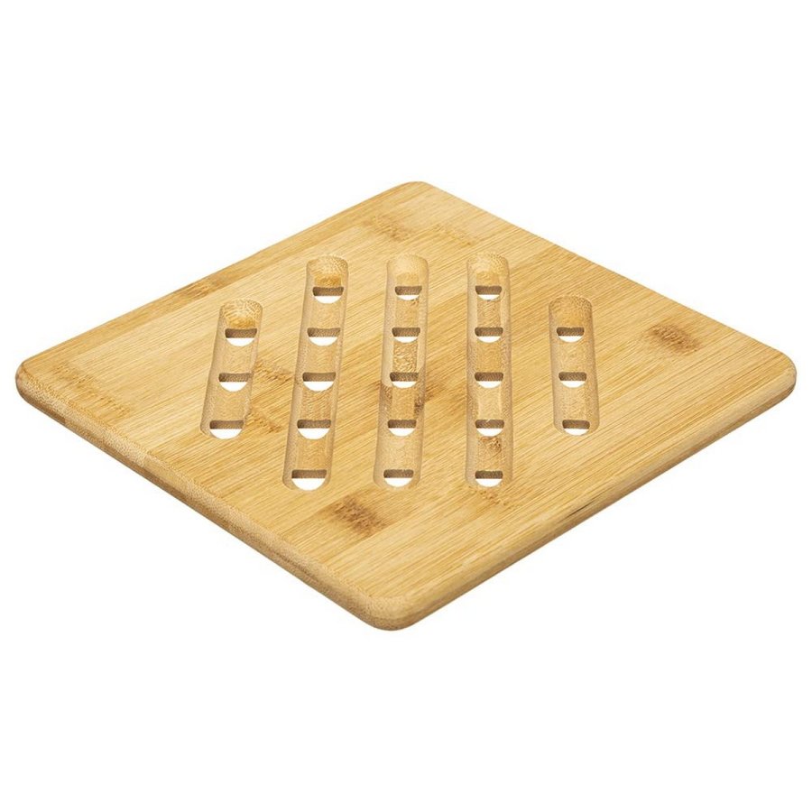 Dkkeserviet Brun Bambus Firkantet 20 x 20 cm  20 cm #1