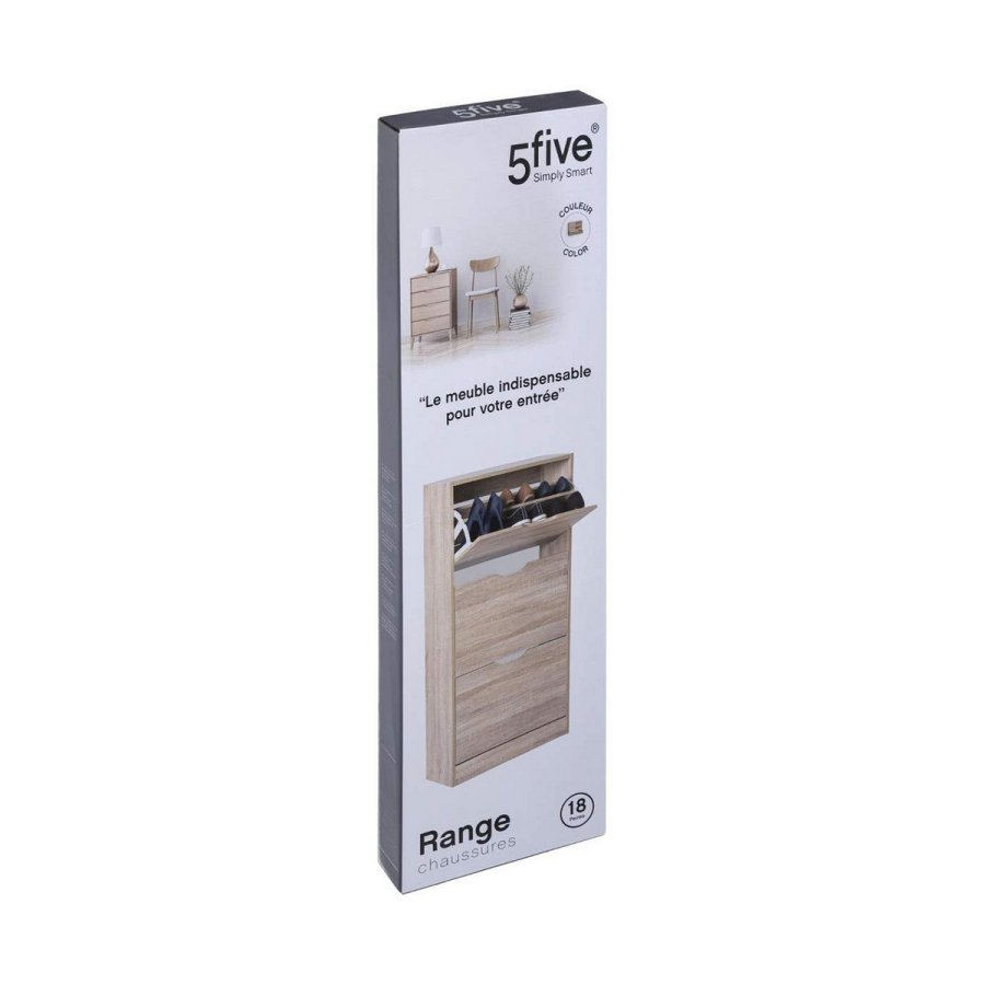 Skostativ 5five Simply Smart Hvid Tr 115 x 60 x 24 cm #13
