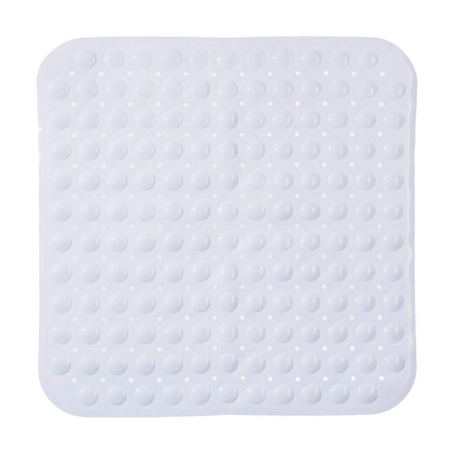 Skridsikker mtte til Brusebad 5five Hvid PVC (55 x 55 cm) #1