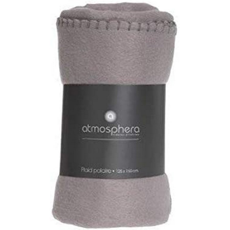 Fleecetppe Atmosphera Brun Bomuld 125 x 150 cm #2