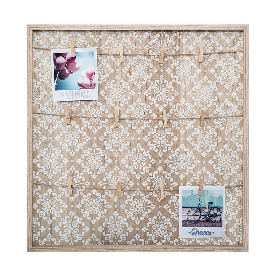 Fotoramme med klemmer Atmosphera Tr MDF 48 x 48 x 2 cm #1