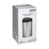 Skraldespand 5five Simply Smart Rustfrit stl 42 L Slvfarvet #5