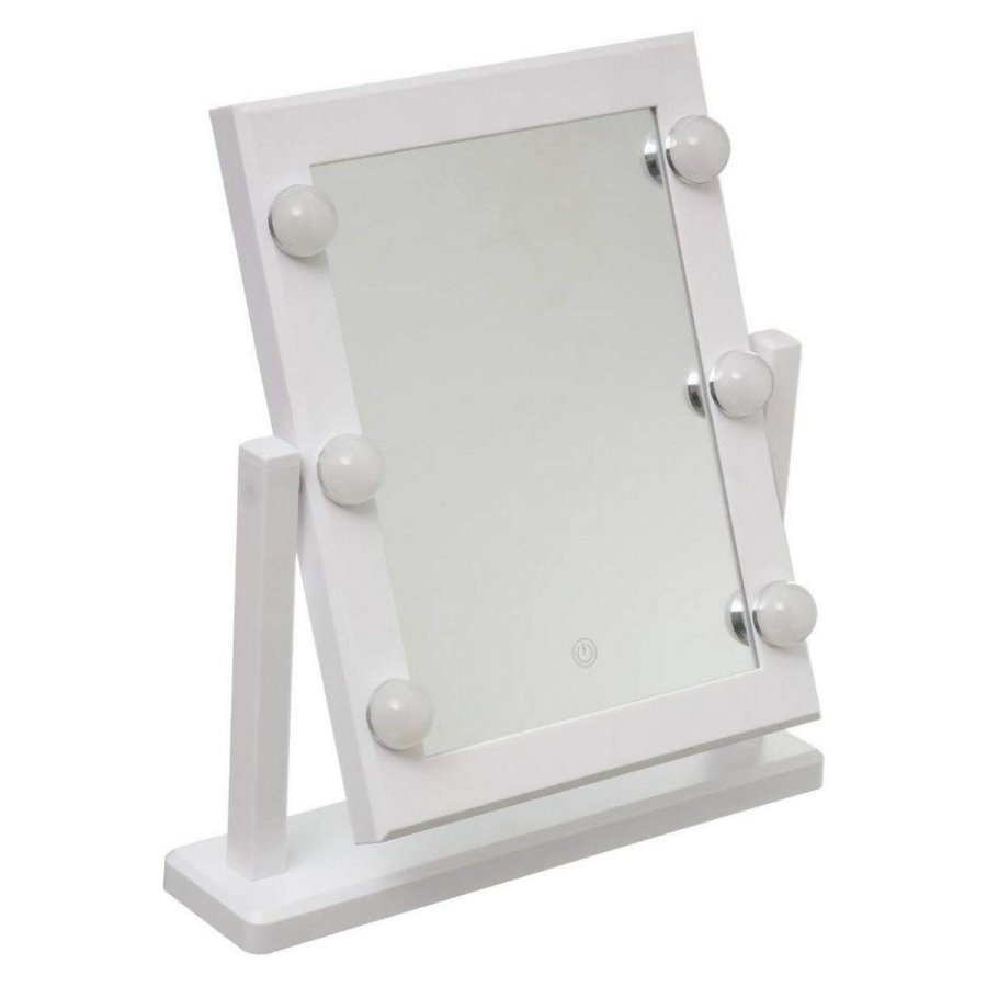 LED bordspejl 5five Hollywood Hvid 37 x 9 x 40,5 cm #1