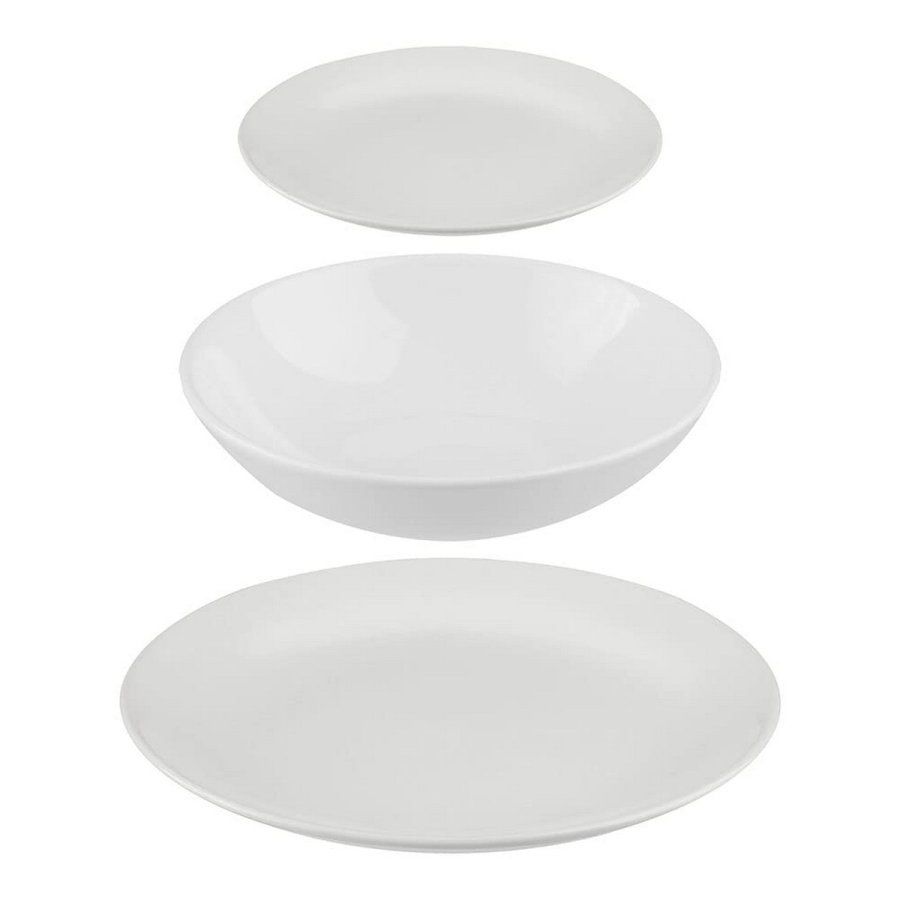 Spisestel Secret de Gourmet Hvid Keramik 18 Dele #1