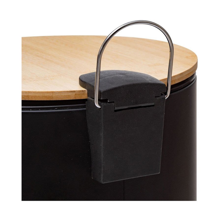 Skraldespand 5five Simply Smart Baltik Sort Bambus 30 L #17