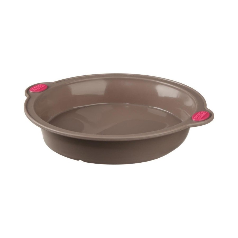 Silikoneform med hank Secret de Gourmet Brun Silikone 24 cm #1