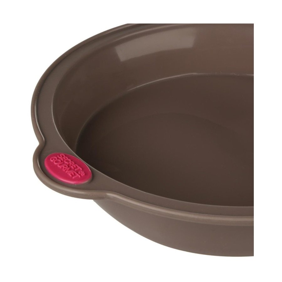 Silikoneform med hank Secret de Gourmet Brun Silikone 24 cm #3