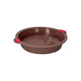 Silikoneform med hank Secret de Gourmet Brun Silikone 24 cm #5
